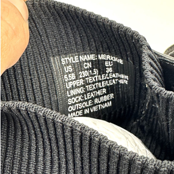 Kate spade new york Merigue Knit Combat Boots Size 5.5 - Picture 8 of 11